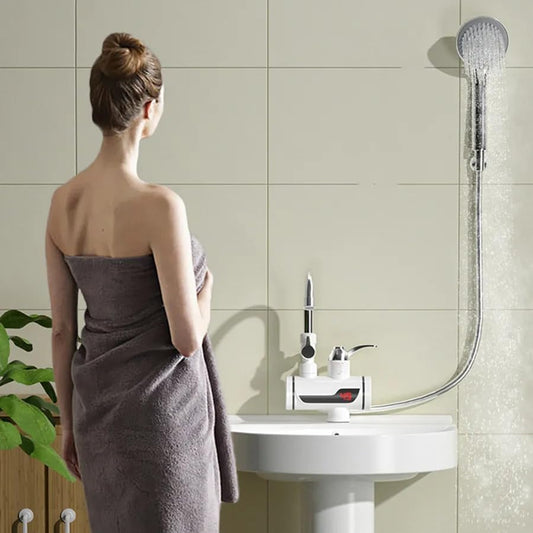 Hot Water Tap With Hand Shower