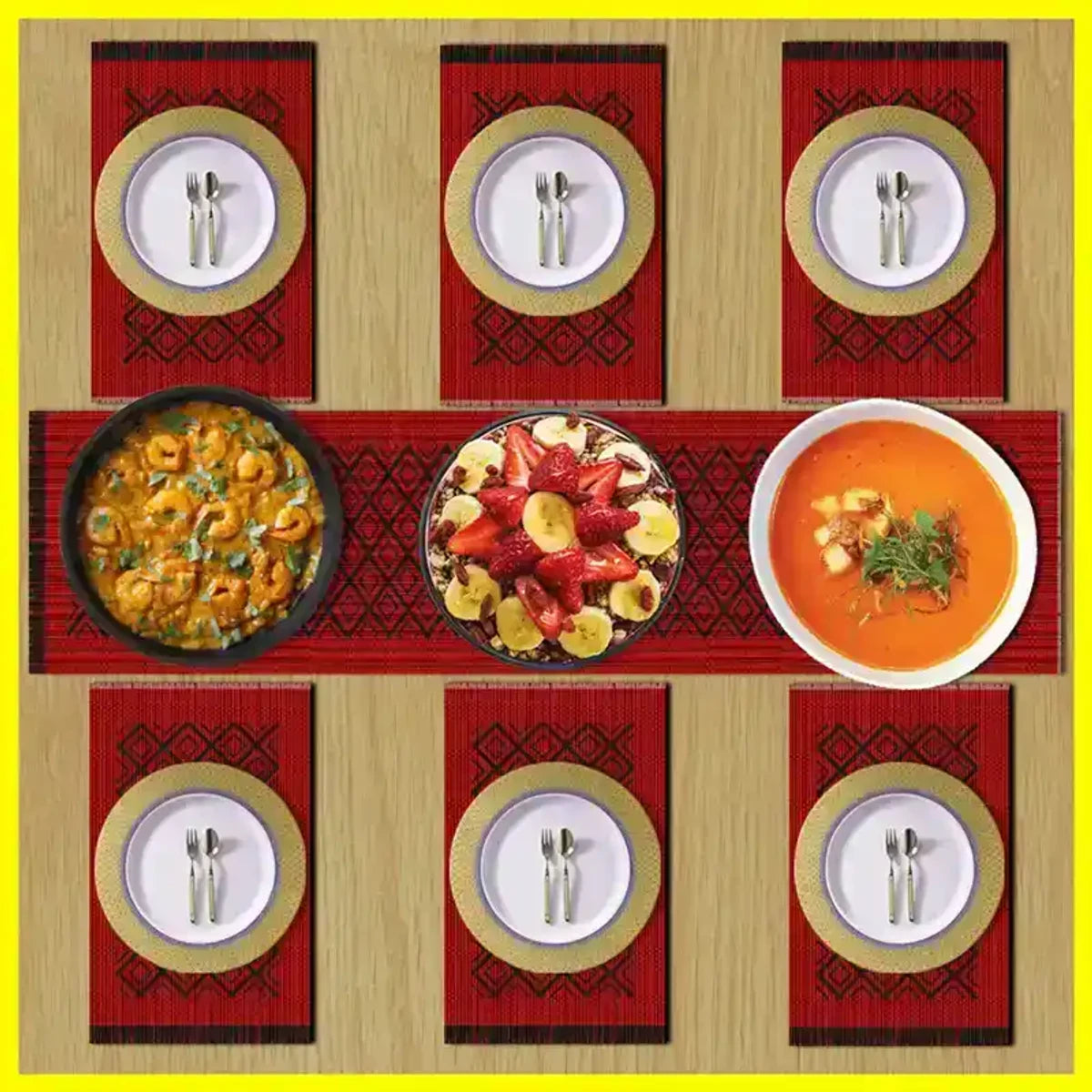 সুন্নতি দস্তরখানা-ডাইনিং টেবিল ম্যাট