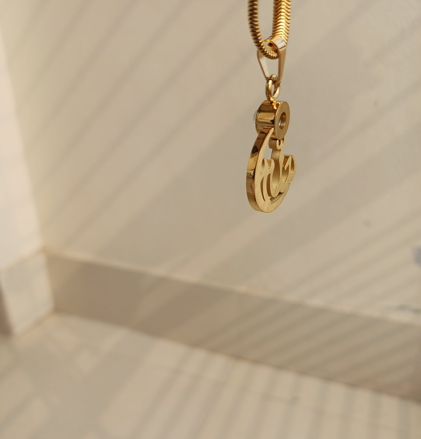 আল্লাহ বরকত লকেট গোল্ডেন কালার