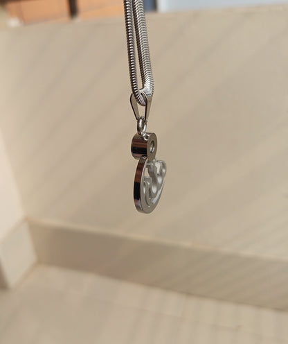 আল্লাহ বরকত লকেট রুপালি কালার