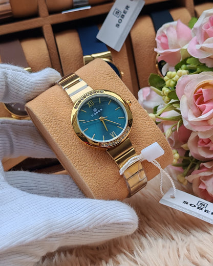 SOBER Ladies Premium Round Dial Bracelet Watch