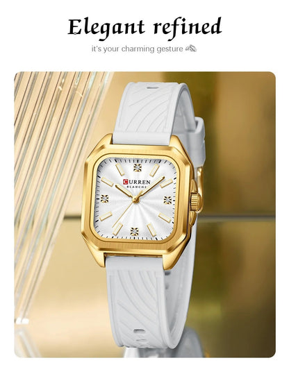 Curren Ladies Premium Square Dial Watch