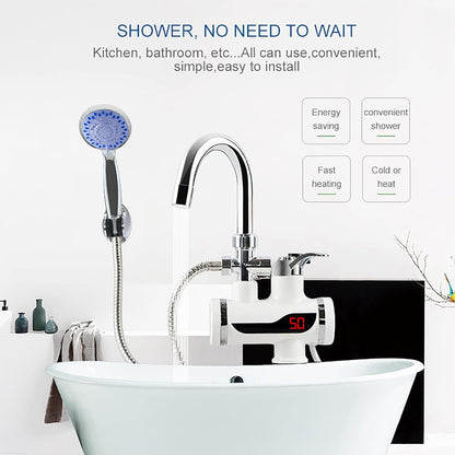 Hot Water Tap With Hand Shower
