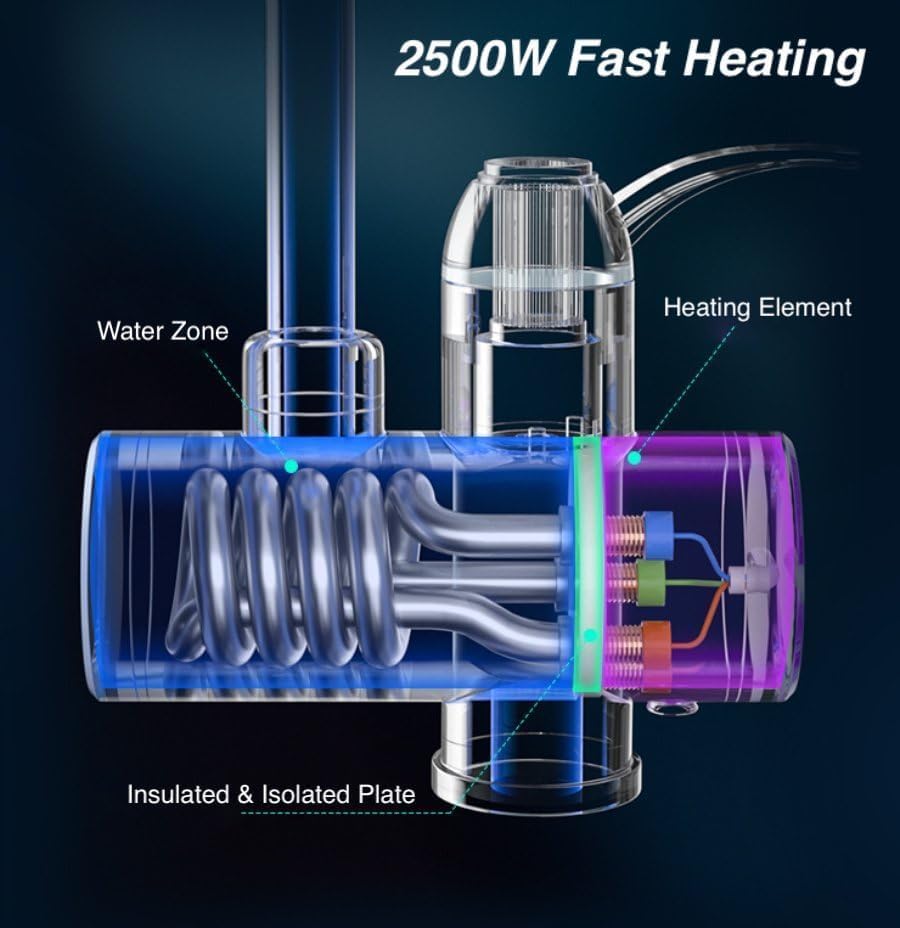 Hot Water Tap With Hand Shower